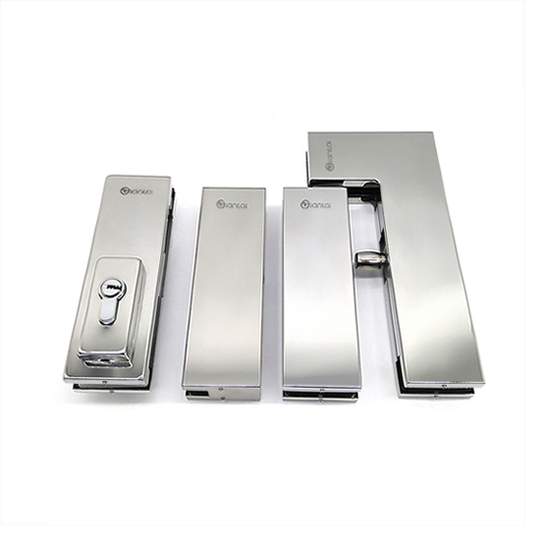 Ajuste de parche de puerta de marco de pivote de aleación de zinc